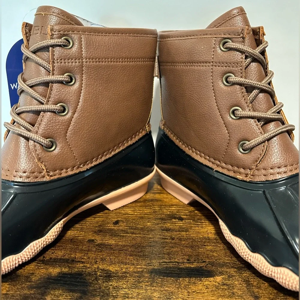 JBU By Jambu Big Kids Maplewood Waterproof Duck Boots NWT Size Big Kids 4